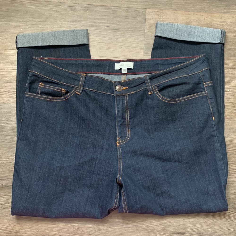Cello Cuffed Jeans Plus Size 20